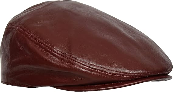 leather newsboy cap uk