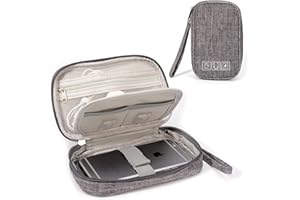 Portable Travel Universal Cable Organizer Electronics Accessories Bag, YLQP Electronic Organizer Small Digital Gadgets Carryi