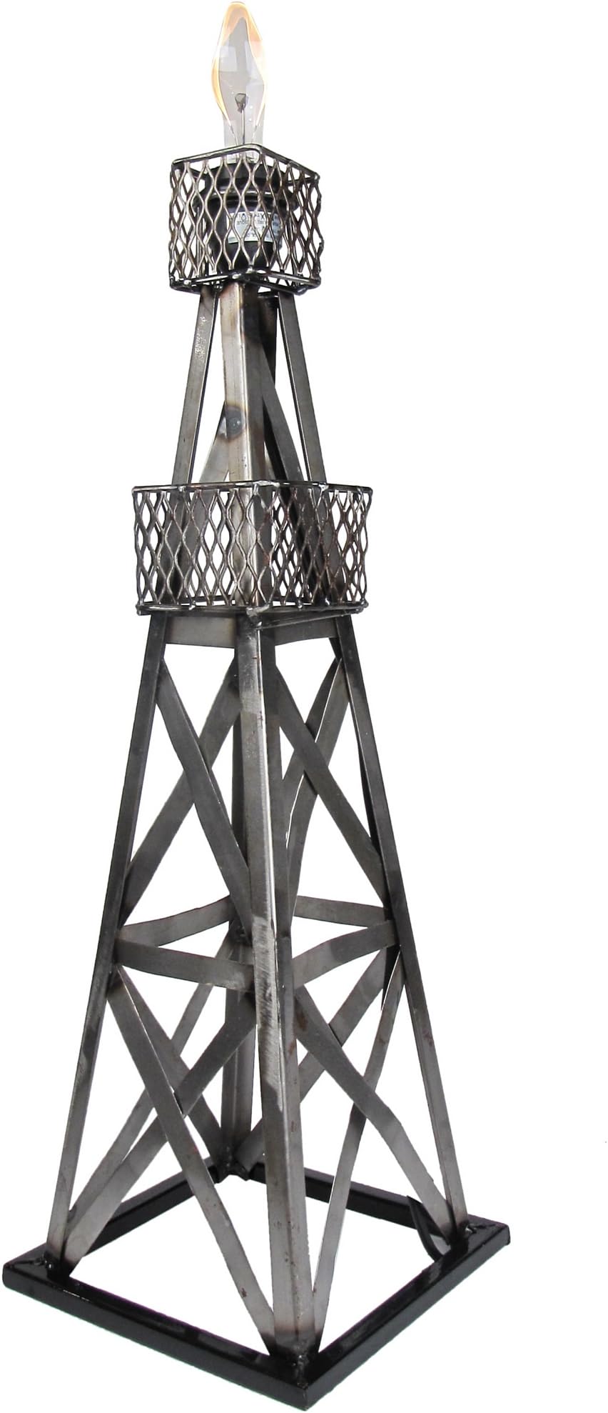 Metrotex Oil Derrick Table Lamp