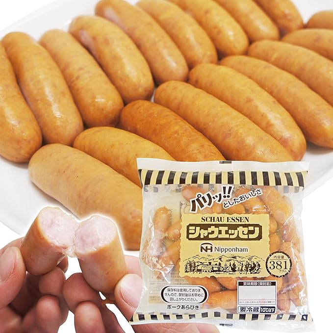 Amazon 日本ハム シャウエッセン 381ｇ入 ソーセージ ウィンナー 株式会社池延 ソーセージ ウインナー 通販