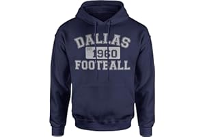 Wishful Inking Football Est.1960 Vintage Dallas Style Classic Unisex NuBlend Hooded Sweatshirt