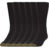 GOLDTOE mens Harrington Crew Socks, Multipairs