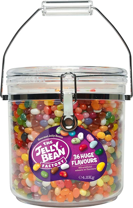 The Jelly Bean Factory 36 Huge Factory 4.2 kg Monster Jar Amazon.co.uk