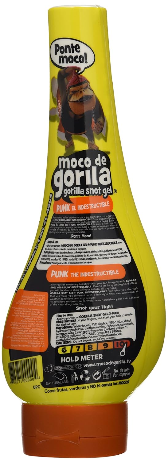 Amazoncom Moco De Gorila Punk Extreme Hold Gel 119 Oz Pack
