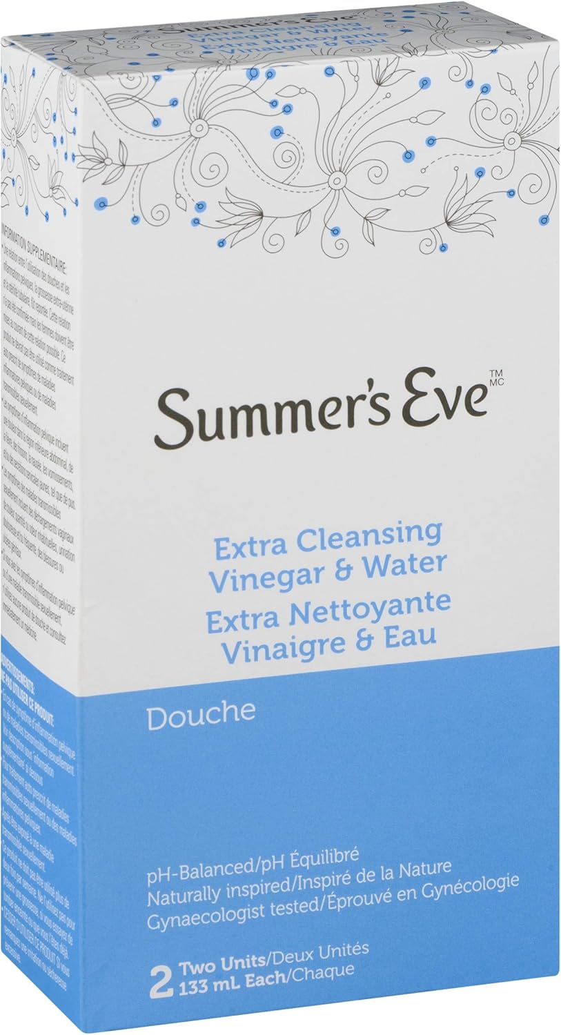 Summer's Eve Extra Cleansing Vinegar & Water Douche, 9 Fl Oz : Beauty