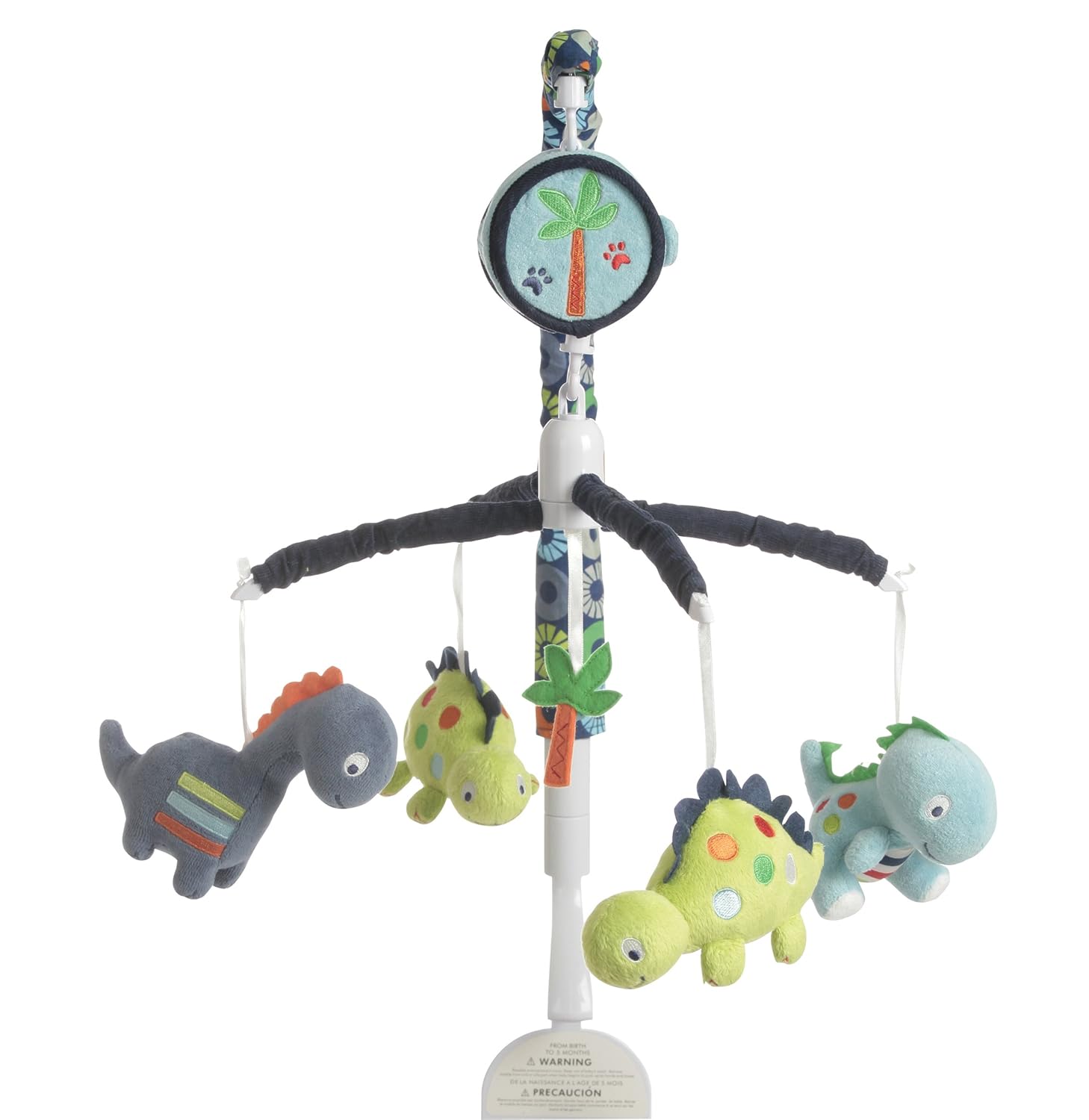 dinosaur cot mobile