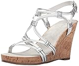 Aerosoles Women's Real Plush Wedge Sandal, Black