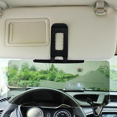 seOSTO Sun Visor Extension Car Glare Anti UV Adjustable 1 PC