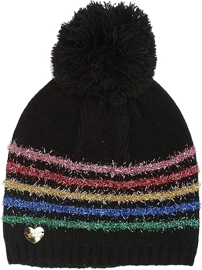 betsey johnson pom pom hat