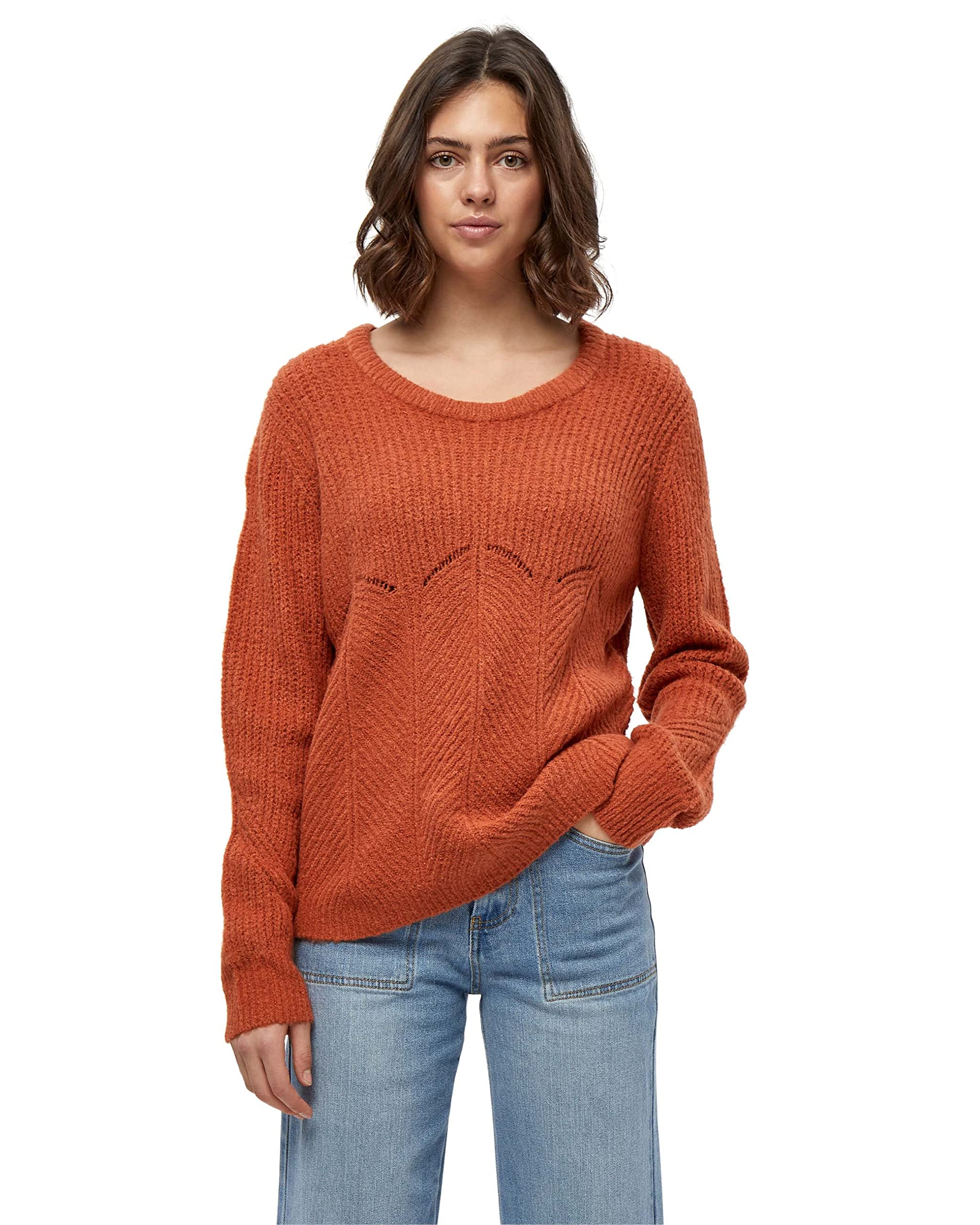 Desires Women's Kastella Pullover 5000 Redwood XL