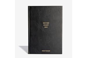 INSIDE THEN OUT Better Every Day Journal - Guided Daily Journal With 365 Pre-Dated Prompts for Self Love, Reflection, Growth, Gratitude, Discovery, Wellness, Healing, Self Help, and Mindfulness - Self Care Routine & Mental Health Gift for Women Men