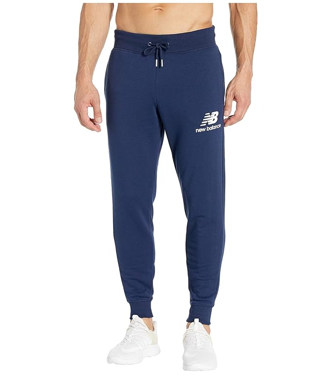 Buy new balance Men's Essentials Stacked Logo Sweatpant Relaxed Pants
