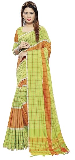 Amazon linen cotton sarees Outlet