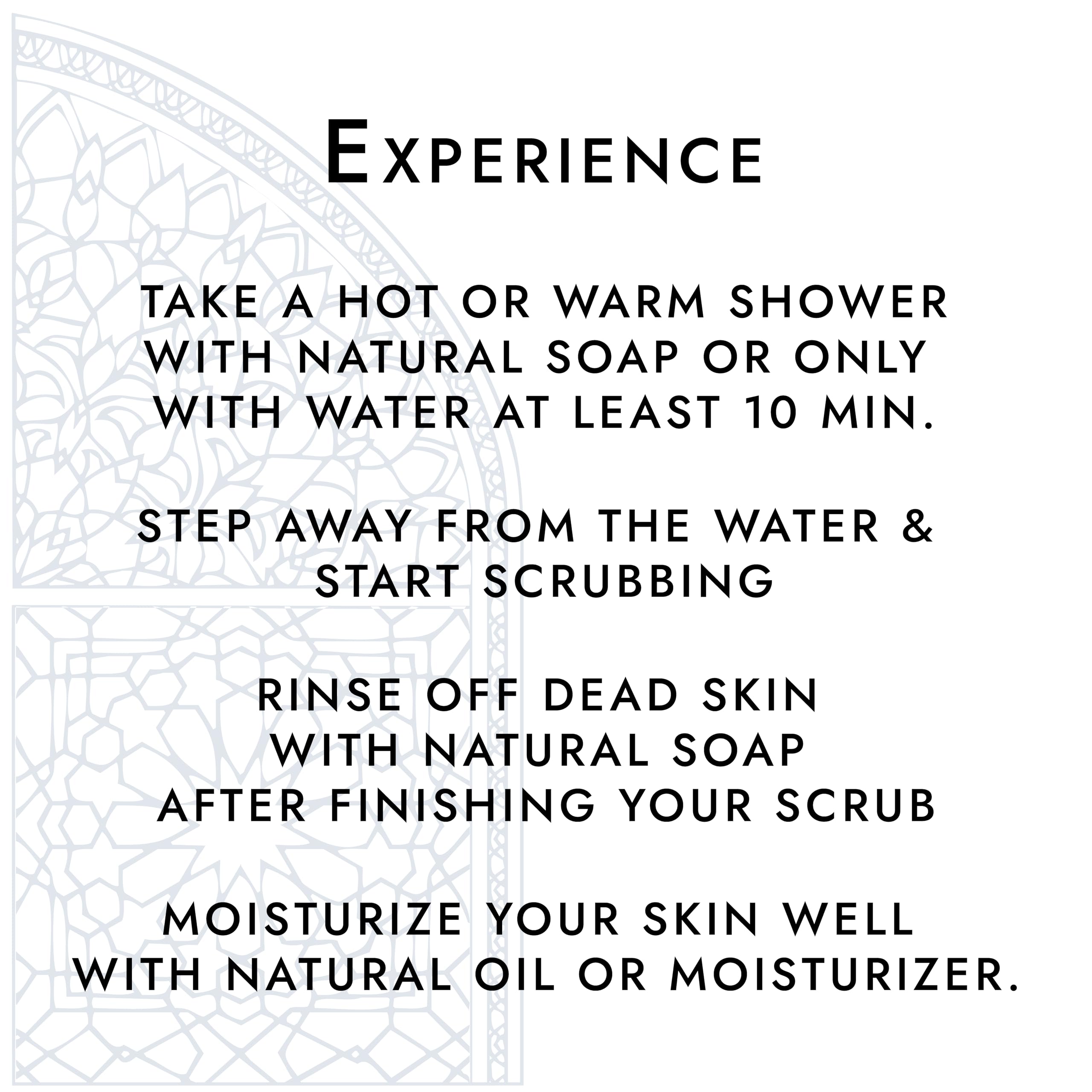 Atlantis People's Moroccan Exfoliating Glove - Body Scrubber & Exfoliating Mitt for Smoother Skin, Exfoliates Dead Skin Cells, Helps Even Skin Tone, Ideal for Self-Tan Removal & Keratosis Pilaris