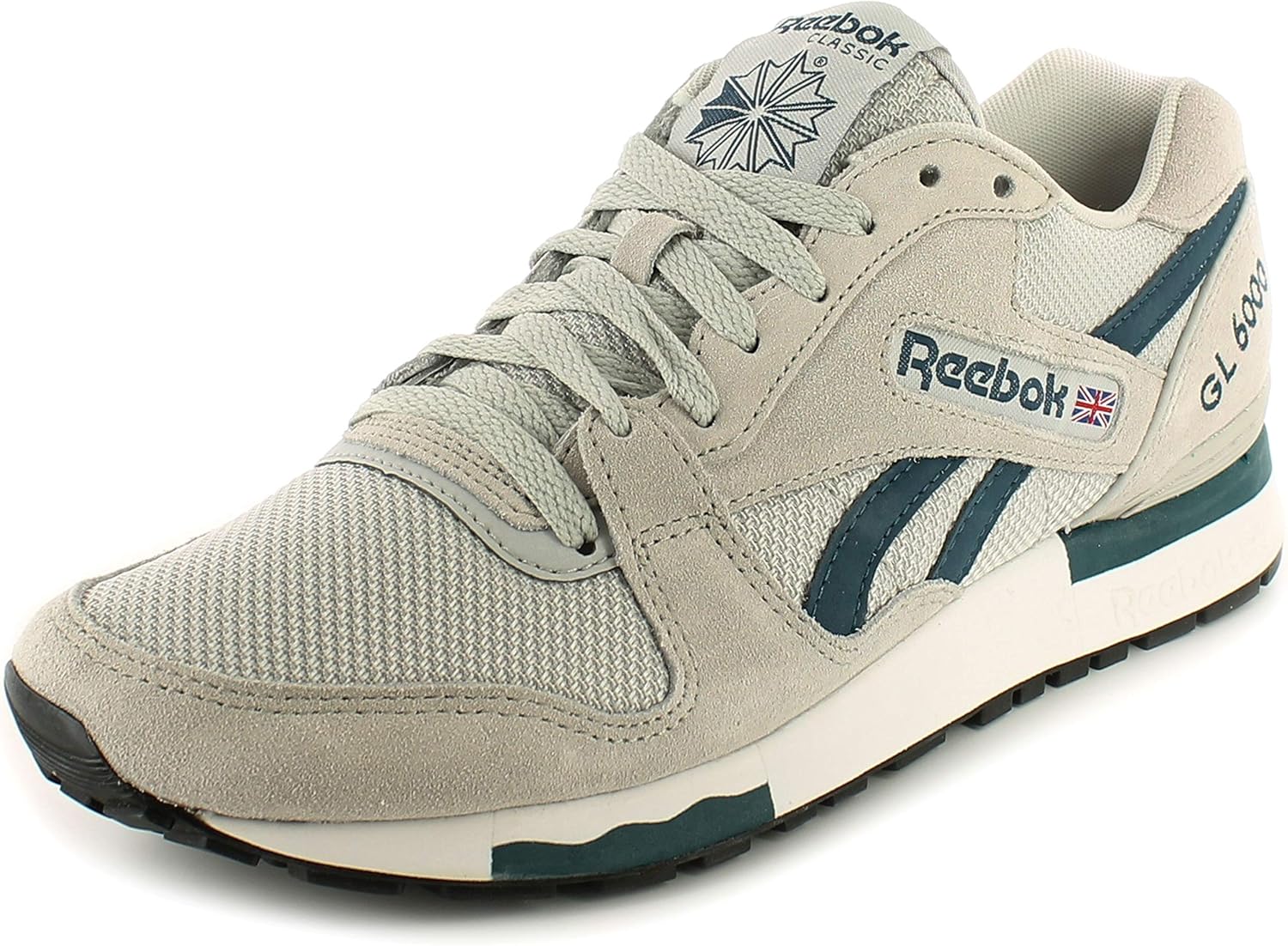 reebok gl 6000 grey retro trainers