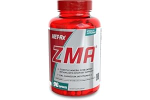 NATURE'S BOUNTY MET-Rx ZMA Dietary Supplement, ZMA Supplement Capsules, 90 Count