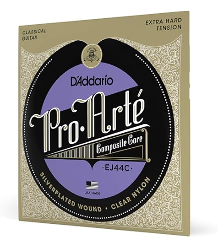 D'Addario T4401 Pro Arte Einzelsaite – E-Saite, Titan, Extra Hard Tension Für Klassische Gitarre