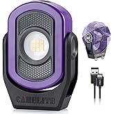 CARELITE Magnetic Work Light – 780 Lumen Compact Pocket Light, Rechargeable 3000mAh, 360° Pivot, Durable & Portable for Mecha