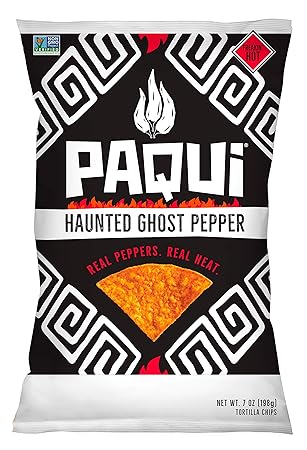 Amazon Com Paqui Haunted Ghost Pepper Tortilla Chips Gluten Free