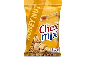 GENERAL MILLS Chex Mix Snack Party Mix, Honey Nut, Sweet Salty Pub Mix Snack Bag, 8.75 oz