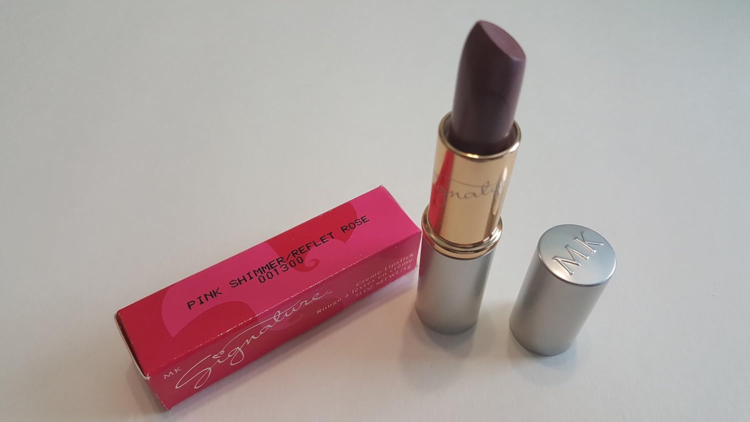Mary Kay Signature Creme Lipstick 1300 Pink Shimmer .13oz