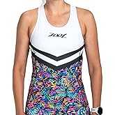 Zoot Women’s LTD Racerback Triathlon Tank Top, Sleeveless Tank for Racing & Endurance Training, Built-in Bra & Rear Pockets