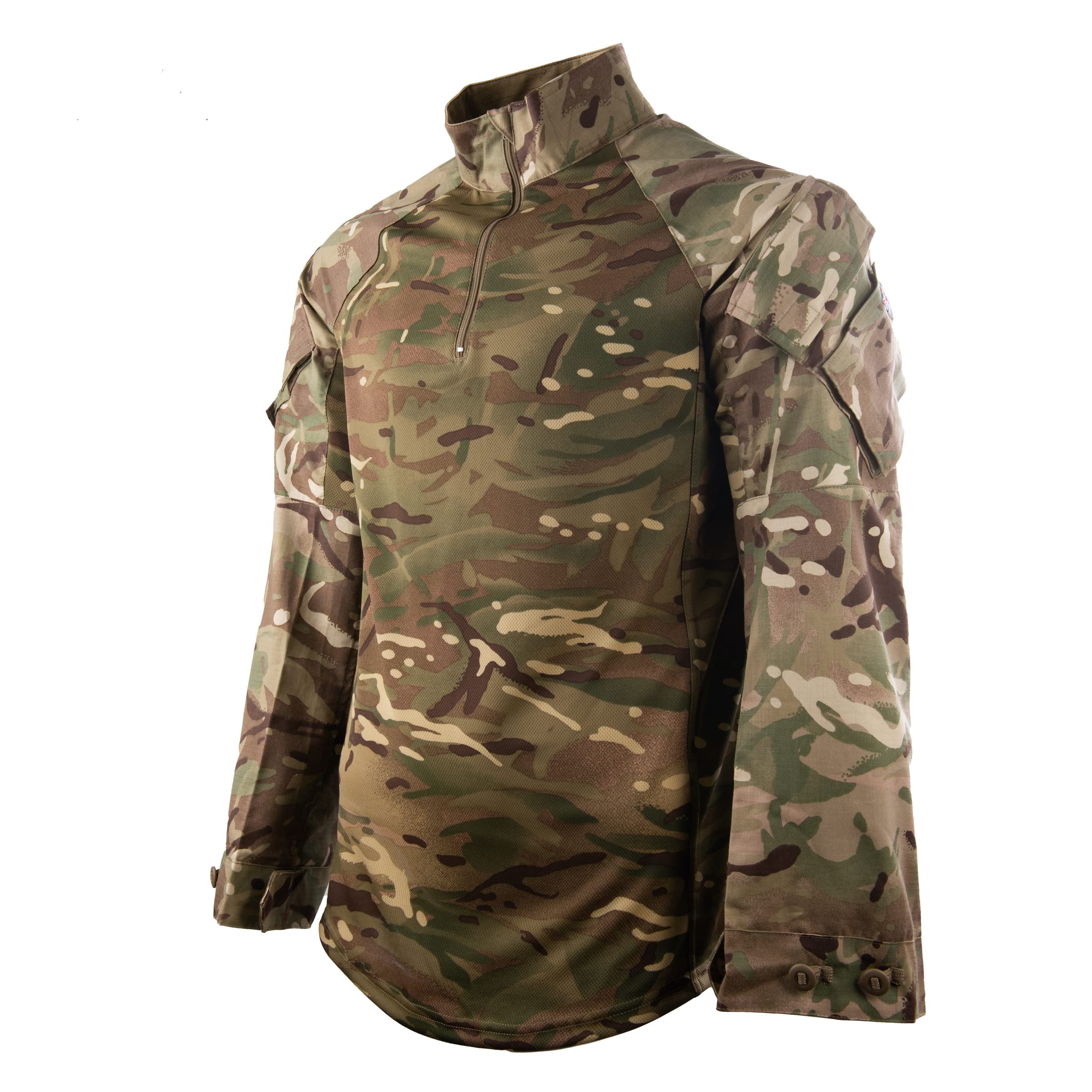 Under Body Armour Combat Shirt (UBACS) XL British Army Issue MTP Long Sleeve Military Tactical Hunting Airsoft Paintball (MTP, 190/110, XL)