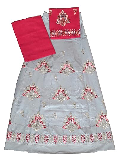 white rajputi poshak