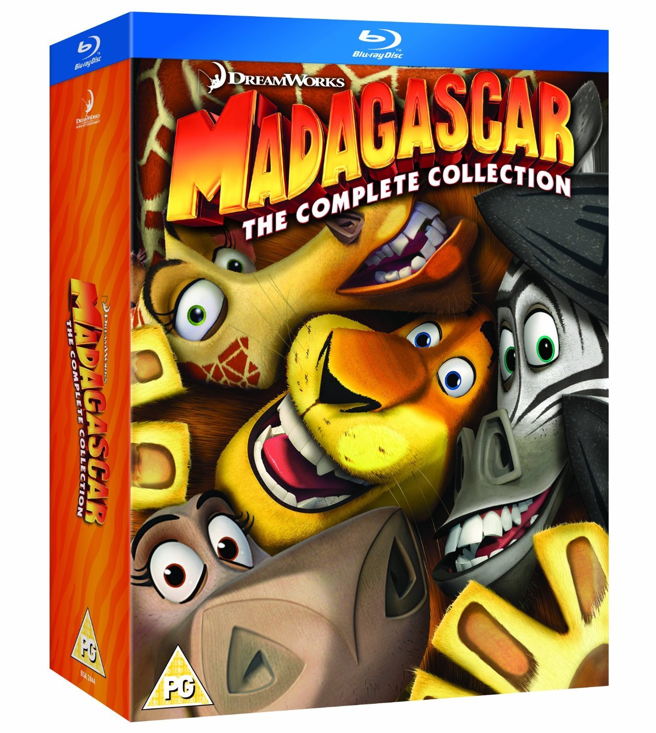 Madagascar 123 [Bluray] (Region Free) Movies & TV
