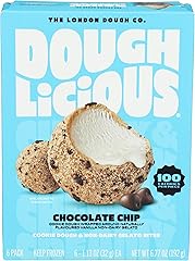 Doughlicious, Chip Chocolate Cookie Dough & Gelato Bites, 6.77 Ounce
