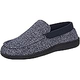hanes mens moccasin slipper