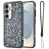 Lafunda for Samsung Galaxy S25 Case Glitter, Luxury