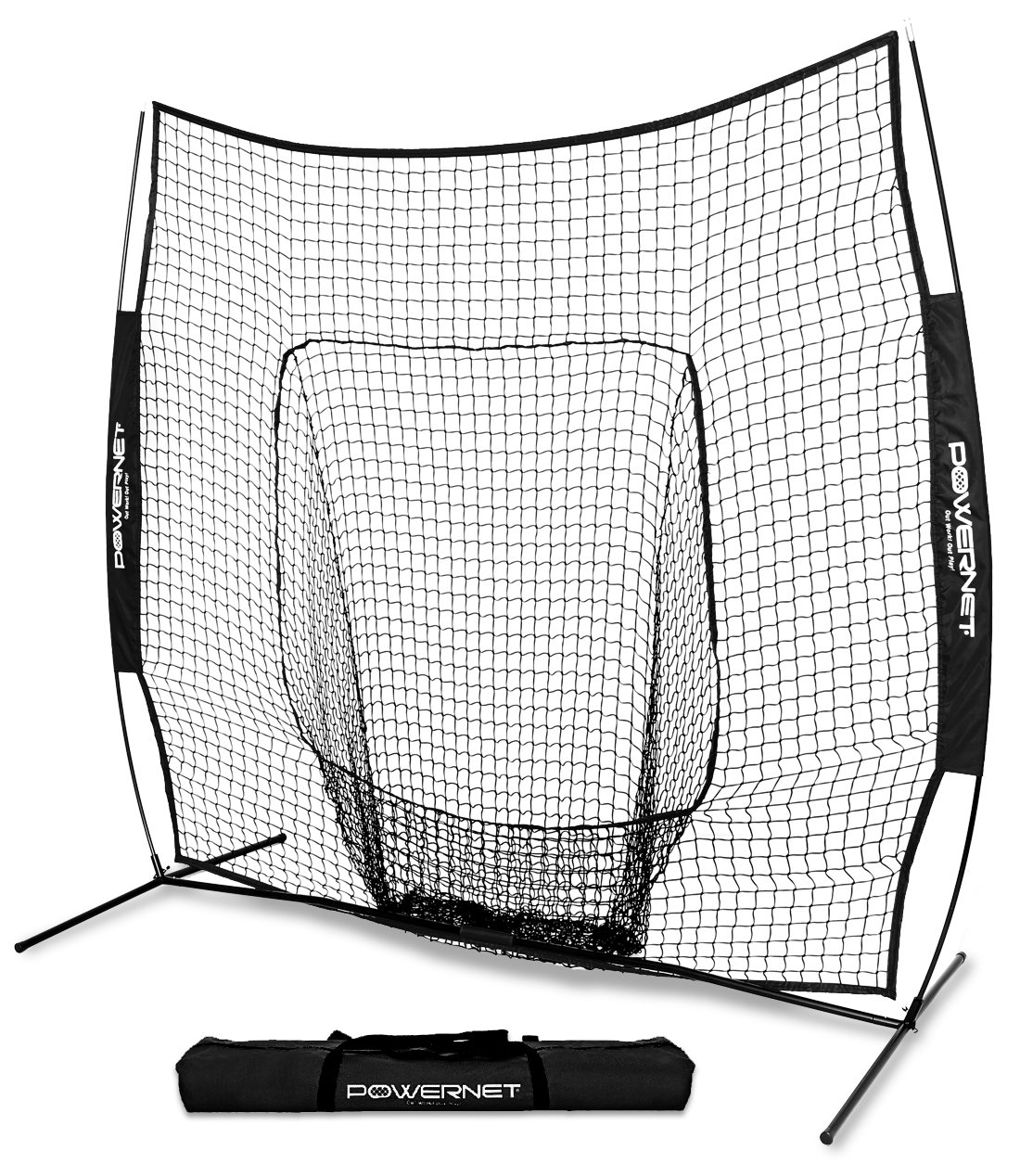 Amazoncom PowerNet Team Color Baseball Softball 7x7 Hitting Net W