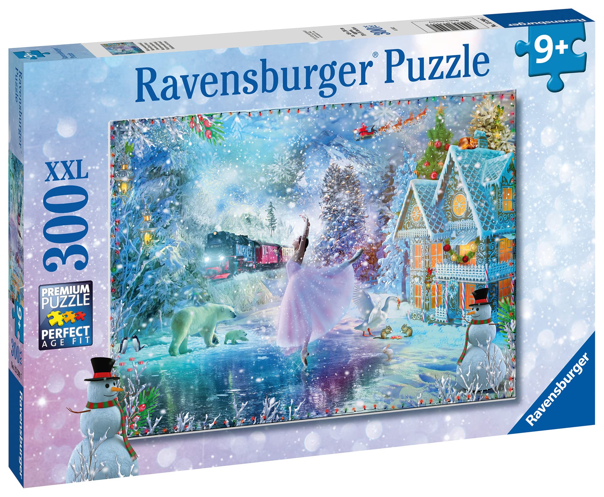 Ravensburger Christmas Jigsaw Puzzles for Kids and Adults Age 9 Years Up - 300 Pieces - Winter Wonderland (13299)
