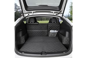 Topfit for Tesla Model Y Trunk Mats Cargo Liner Waterproof Dog Car Seat Covers Protector All-Weather Rear Floor Mat for Tesla Model Y Accessories 2019-2025