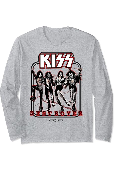 Metallica T Shirt Maglietta Ufficiale KISS All Nite, Cotone