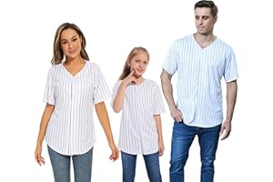 YUJI ITADORI Family Matching Outfits Baseball Shirts Mommy and Me Daddy Summer Sports Casual Short Sleeve T-Shirt