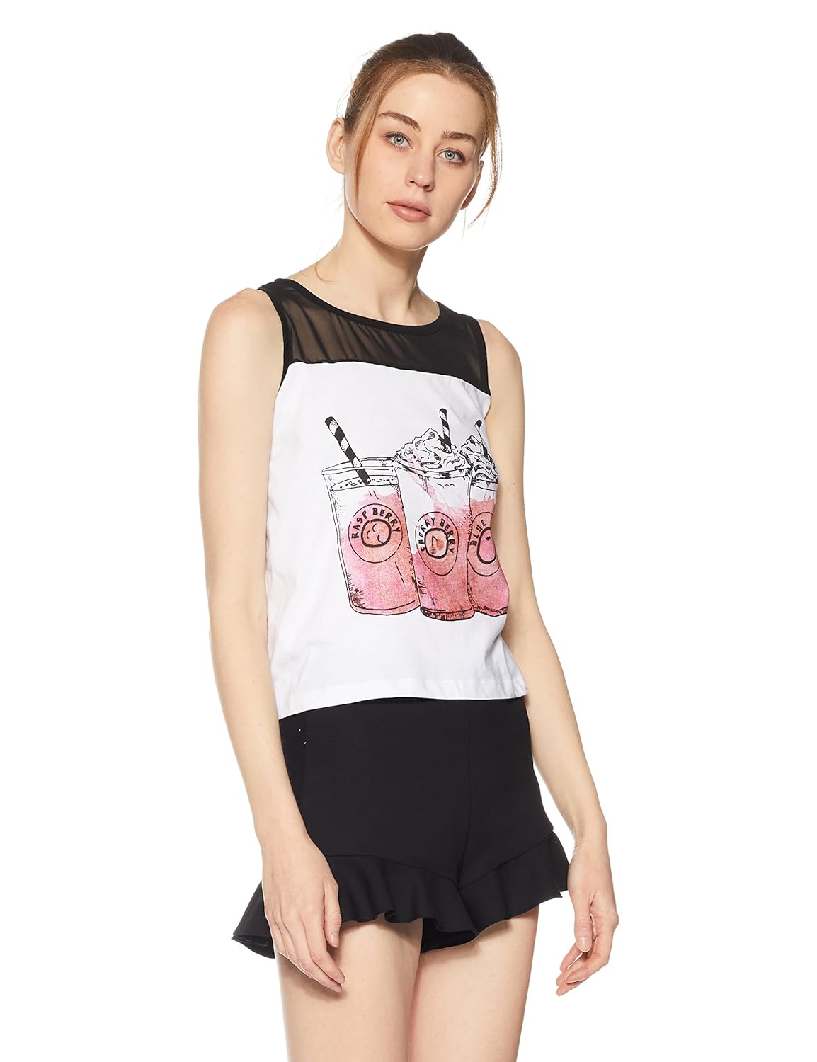 unshackled women's solid t-shirt