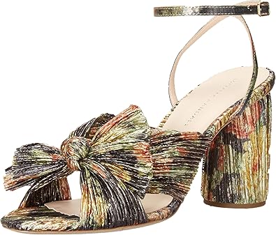 loeffler randall camellia knot mule with ankle strap