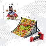 Tech Deck Shred N Blast Motorized Finger Skateboard Toy view 5