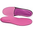 Superfeet All-Purpose Women's High Impact Support Insoles (Berry) - Trim-To-Fit Orthotic Arch Support Inserts for Women's Running Shoes - Professional Grade