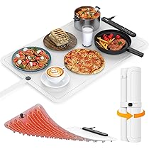 thumbnail image 2 of ITrusou Electric Warming Tray - 44cm Full Surface Heating With 3 Temperature Settings & Auto Shut-Off 2 of 6