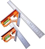 PRESCH Presch Combination Square Set 150mm 300mm Metric with Ruler