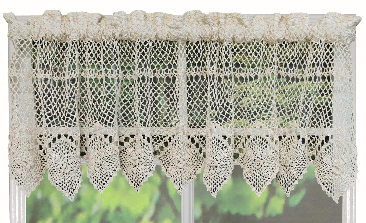 Best Beige Lace Kitchen Curtains