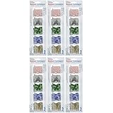 Bead Storage Solutions Elizabeth Ward 5 Piece Craft Organizing Storage Containers for Small Beads, Crystals, and Fasteners, C