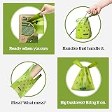Pogi’s Dog Poo Bags with Handles Extra Thick 300 Count Unscented Large view 7