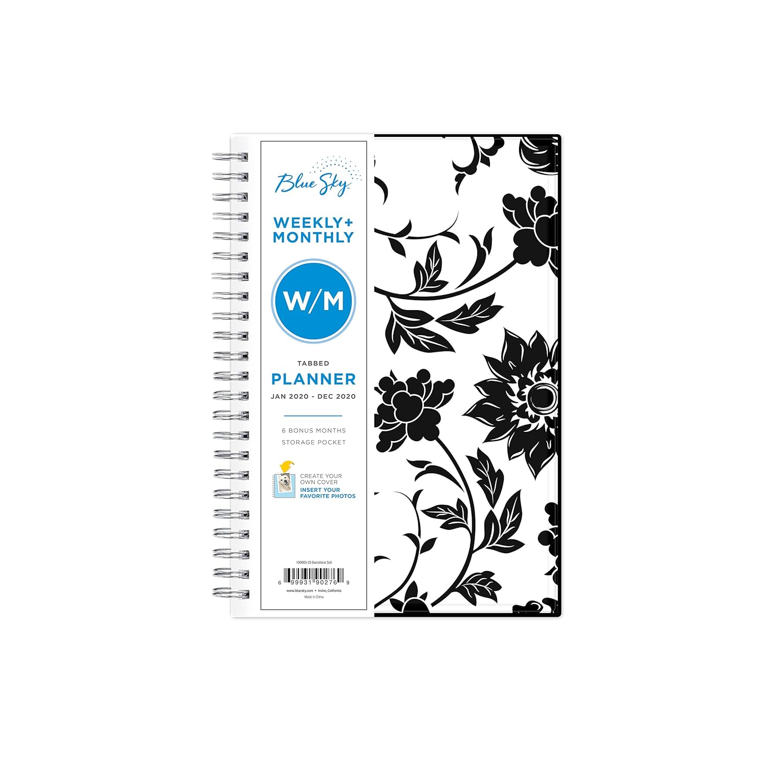 Best blue sky desk calendar wire