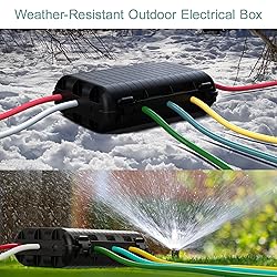 Outdoor Extension Cord Box, Large Waterproof
