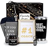 UAREHIBY Coach Gifts, Coach Appreciation Gift for Women Men, Thank You Gifts for Coaches, Cheer Volleyball Baseball Softball Soccer Basketball Swim Tennis Coaches, Best Gift Idea