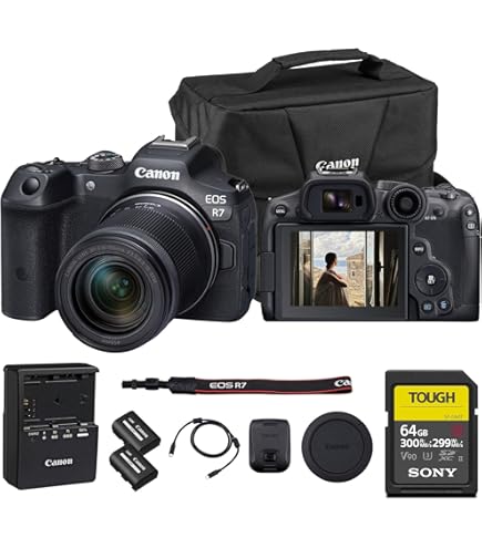 Amazon.com : Canon EOS R7 Mirrorless Camera with 18-150mm Lens